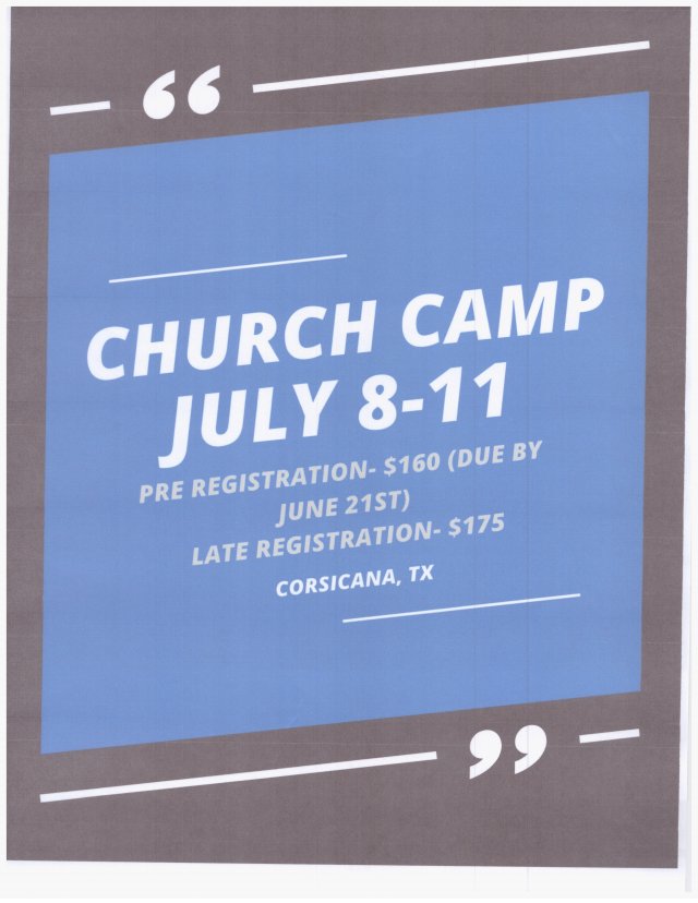 NTx District Youth Camp